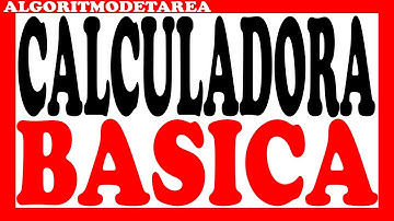 Algoritmo que simule una calculadora básica