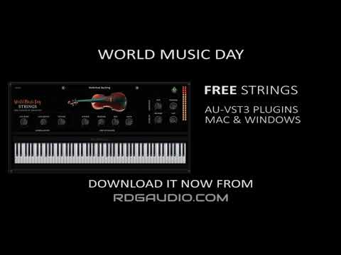 World Music Day FREE Strings AU VST3 Plugins Download RDGAudio