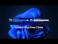 How To Create D Drive From C Drive In Windows 11 &amp; 10
