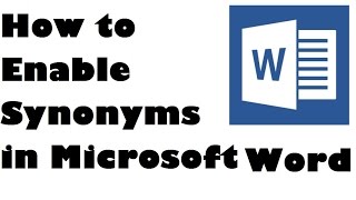 How To Enable Synonyms in MS Word - Simple Steps screenshot 3