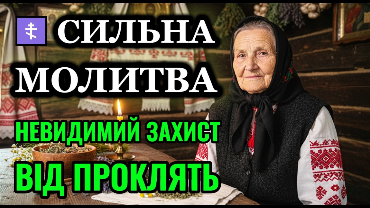 СИЛЬНА МОЛИТВА — НЕВИДИМИЙ ЗАХИСТ ВІД ПРОКЛЯТЬ