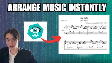 Arrange Music for Any Instrument Instantly!! Tutorial on AI Tools: Playscore, Musescore, Sibelius