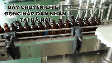 Nghiệm thu bàn giao hệ thống chiết rót tự động tại Hà Nội
