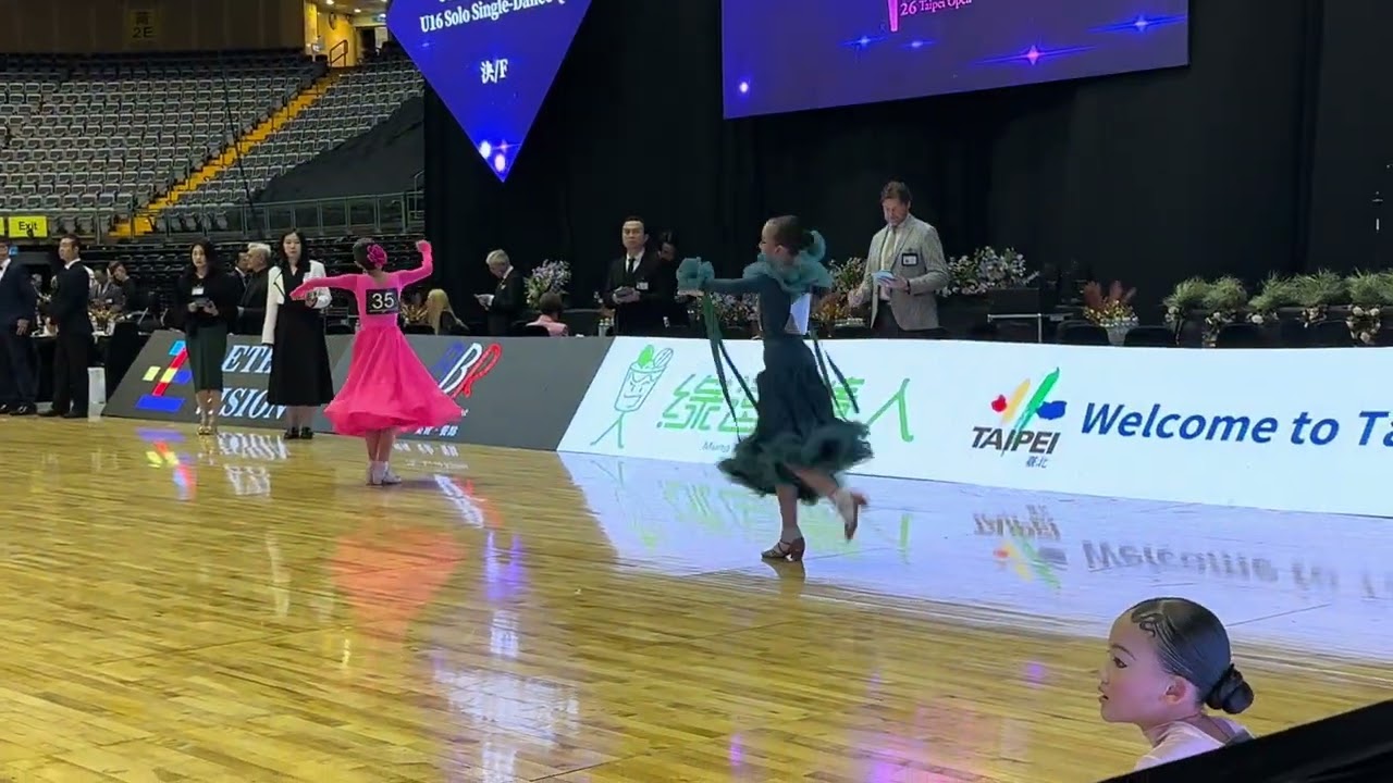 20260227台北亞巡賽#5 14C U12單人單項B組快四步 第三名
