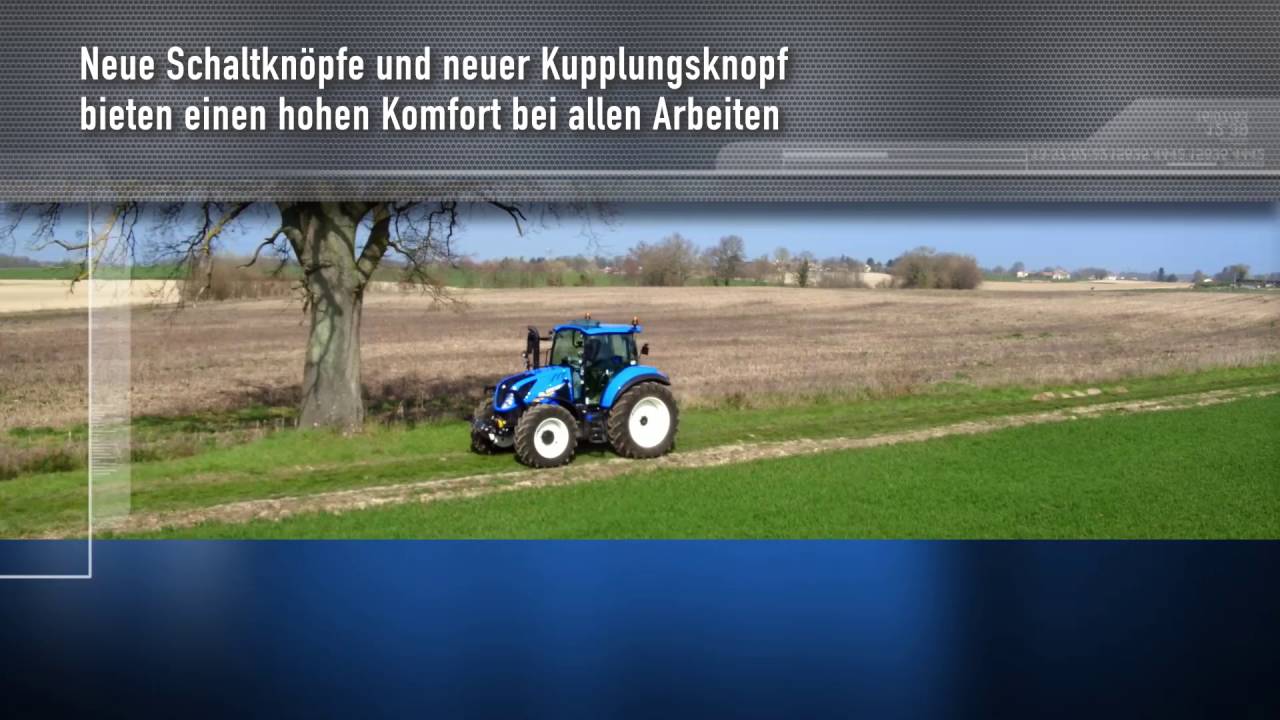 tractor tires T5 Tier 4B - Frontlader und Joystick