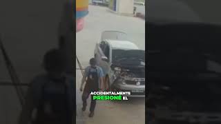 Increíble Rescate De Conductor Atrapado Policía