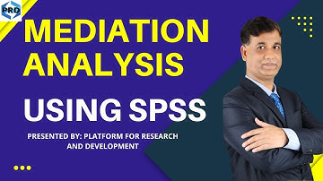 Analyzing Mediating Effects Using SPSS