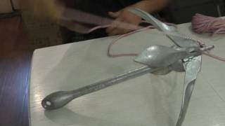 Как крепить якорь кошку к веревке? Как крепить якорь кошку к веревке?