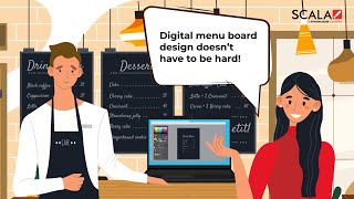 Scala Creative Services for QSR Digital Menu Board Design