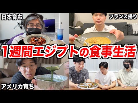 1週間エジプトの食事だけで生活してみたら異文化すぎてキツかったwww