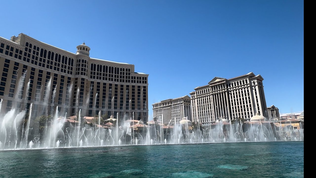 Fountains of Bellagio - “Beautiful Day” (Day) 4K