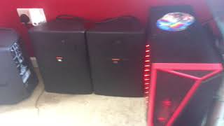 Jbl control 28 W/ Jbl Control 25 TEST!!!!!!!!