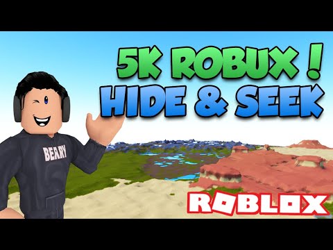 Find Me For 5k Robux Hide Seek Challenge 2 Roblox Live Youtube - roblox hide and seek amberry