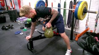 10 Second Isometric kettlebell Row