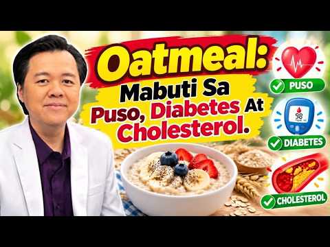 Oatmeal: Mabuti Sa Puso, Diabetes At Cholesterol. By Doc Willie Ong