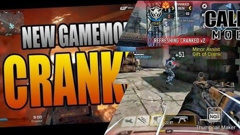 *NEW* FASTEST MODE in COD Mobile.... (CRANKED)