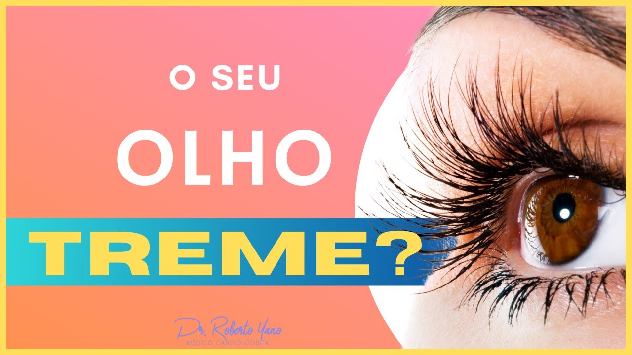 O seu olho treme? Cuidado se o seu olho treme.