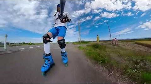 GoPro Fusion overcapture test #1 (Inline skate)