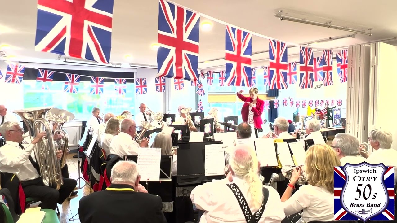 Ipswich Over 50s Brass Band Concert At Capel St Mary June 2022