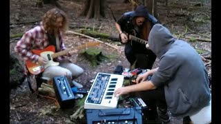 'Forest Blues' - 2 guitars and synthesiser jam in the woods featuring Sam Bell and Pete Ferguson