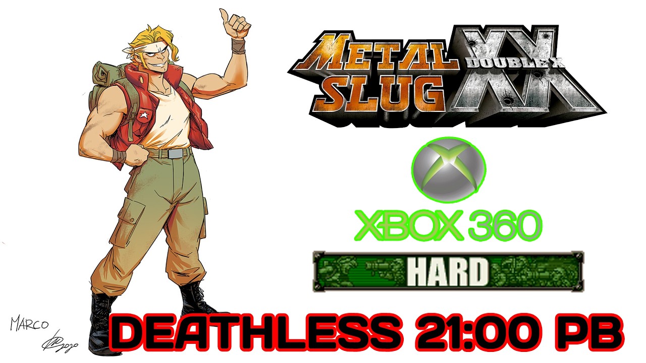 Metal Slug XX ( 60 FPS ) Deathless - Speedrun ( XBOX 360 Version