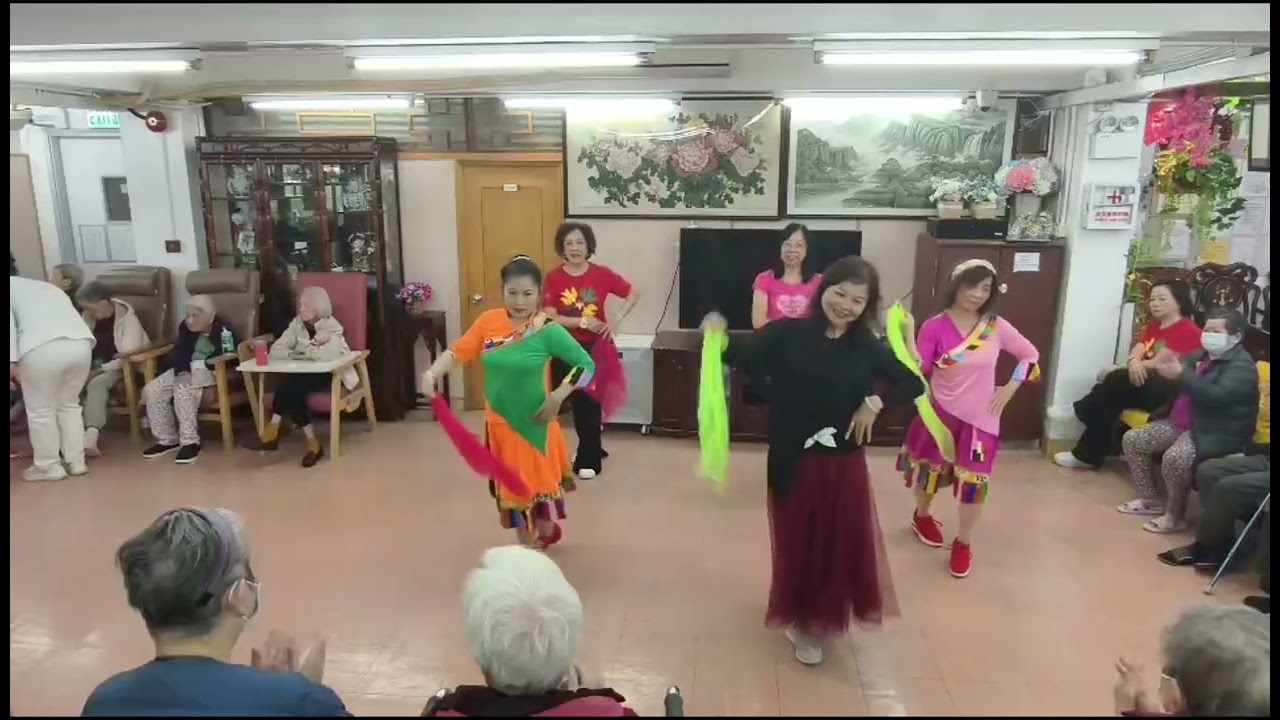 一條橋恰恰！今日探訪老人院活動！