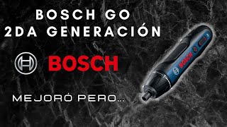 BOSCH GO  2/ MEJORÓ, PERO...