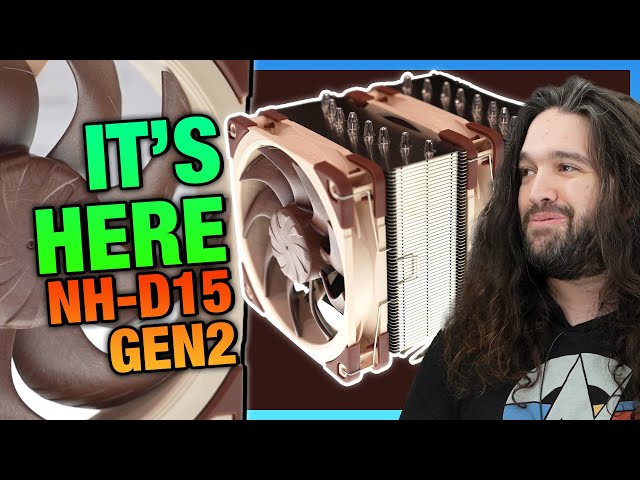 Noctua Finally Did It | NH-D15 G2 Launching, Thermosiphon, u0026 Fans class=