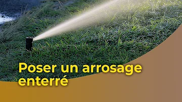 Comment poser son arrosage automatique ?