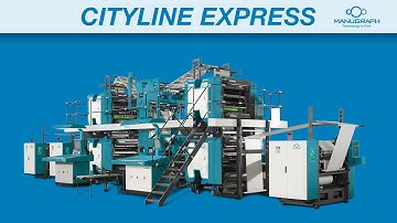 WEB OFFSET PRESS -  CITYLINE EXPRESS FROM MANUGRAPH INDIA LTD.