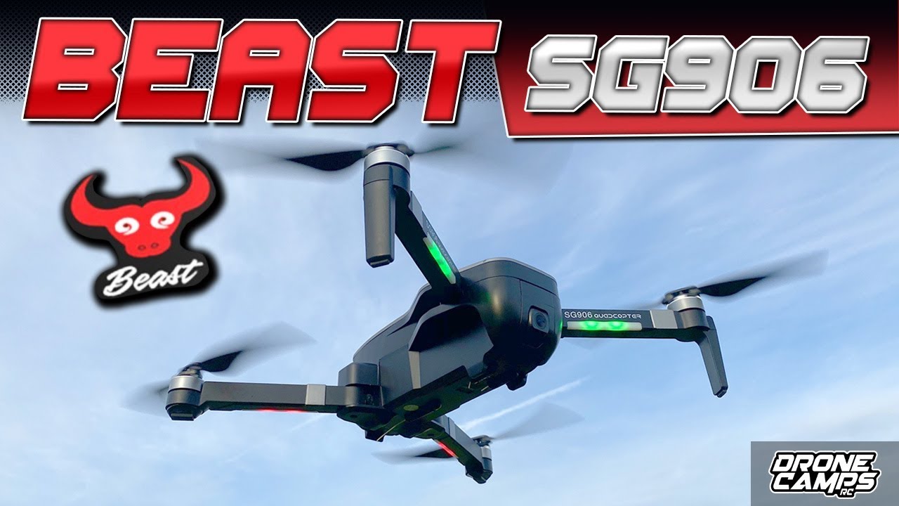 IT S a BEAST ZLRC BEAST SG906 4K DRONE REVIEW FLIGHTS