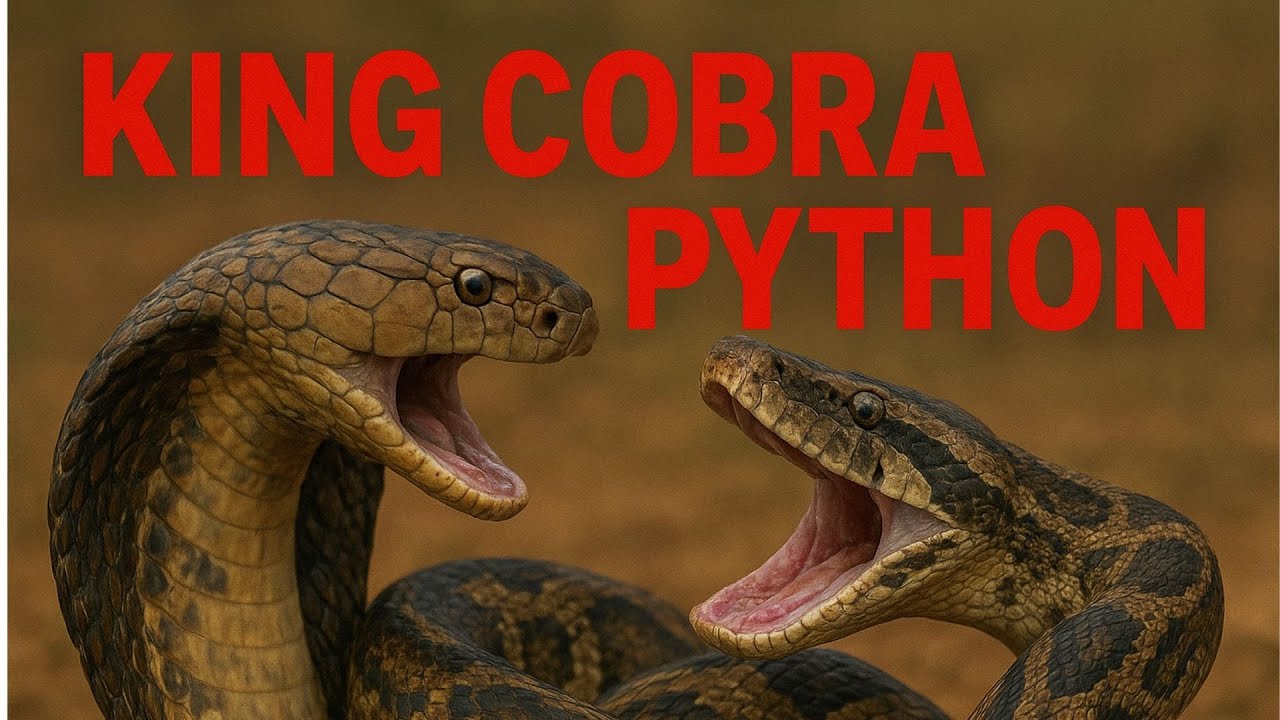 KING COBRA vs PYTHON | Battle of the Serpent Kings. Deadly Showdown ...