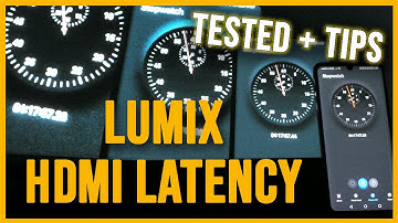 Lumix Camera HDMI Latency issue (including S5II)