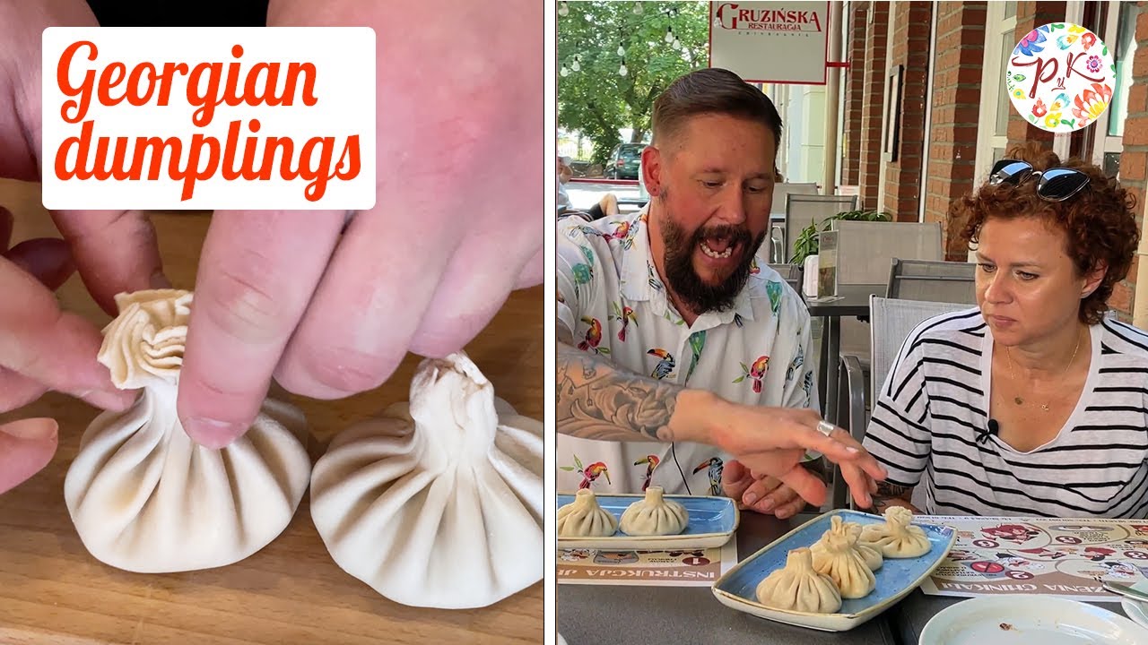 Making Georgian dumplings in a Georgian restaurant in Szczecin | Poland | Polish Your Kitchen