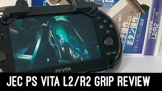 Review of the PS Vita JEC R2/L2 Grip to Remote play Final Fantasy 7 Remake  - YouTube
