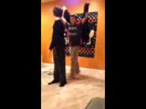 Kid gets trampled on new years