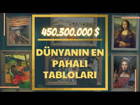 Video: Dünyanın En Pahalı Tabloları