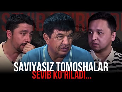Saviyasiz tomoshalar sevib ko'riladi... | Zokir Ochildiyev