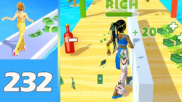 Run Rich 3D (IOS, Android) NEW UPDATE Gameplay Walkthrough All Levels (Level 232) #Shorts