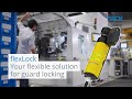 flexLock – Your flexible solution for guard locking