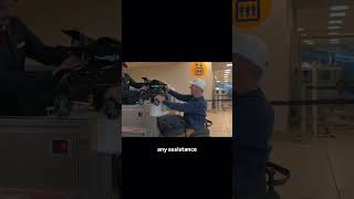 Check in for NY with us! #accessibility #bowheadnano #wheelchair #travelchair
