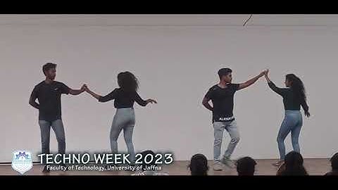 Techno week 2023 Dancing competition | Presented by 3rd-year Students (2019 batch) Jaffna University