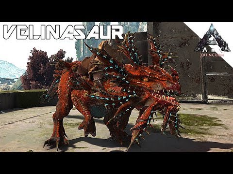 Ark Extinction 1 ヴェロナサウルス Velonasaur をテイム Youtube