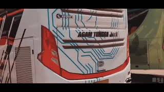 STORY WA || AGAM TUNGGA JAYA Hino RK8 jetbus 3 SHD Blue screenshot 3