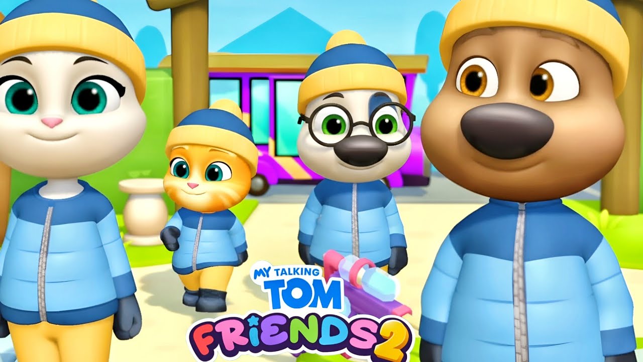 My Talking Tom Friends 2 - Gameplay Walkthrough Part 187 - Blue Sweater (Android/iOS)