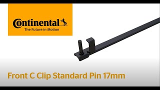 Continental AQUACTRL 2 MultiClip Single – Front C Clip Standard Pin 17mm
