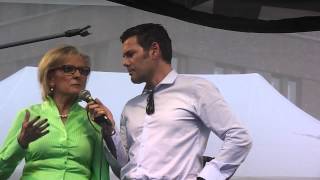 1.Bundesweite Mahnwachen Treffen 19.7.2014 Ken Jebsen Und Evelyn Hecht-Galinski Im Gespräch