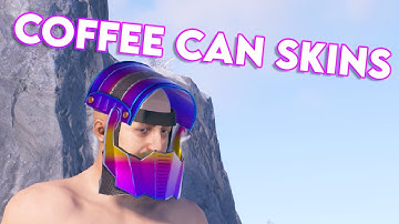 All Coffee Can Helmet Skins - Rust