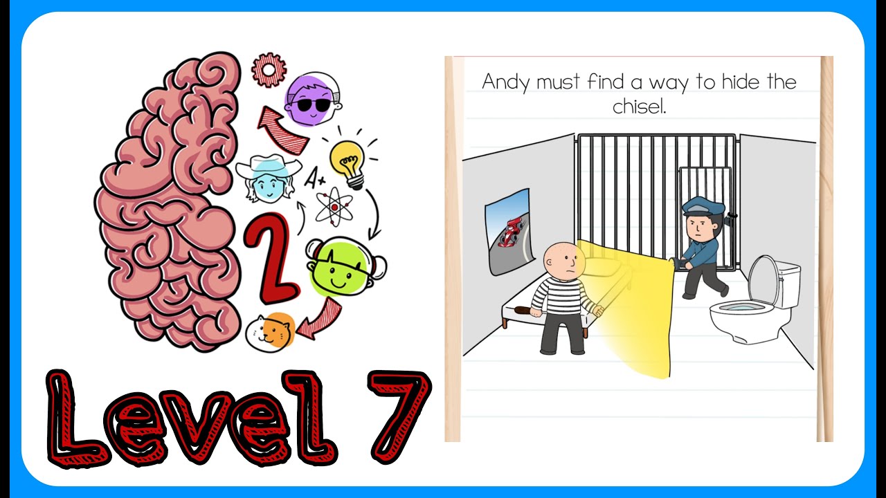 Brain test 2 2 уровень побег. Brain test 2 2 уровень побег