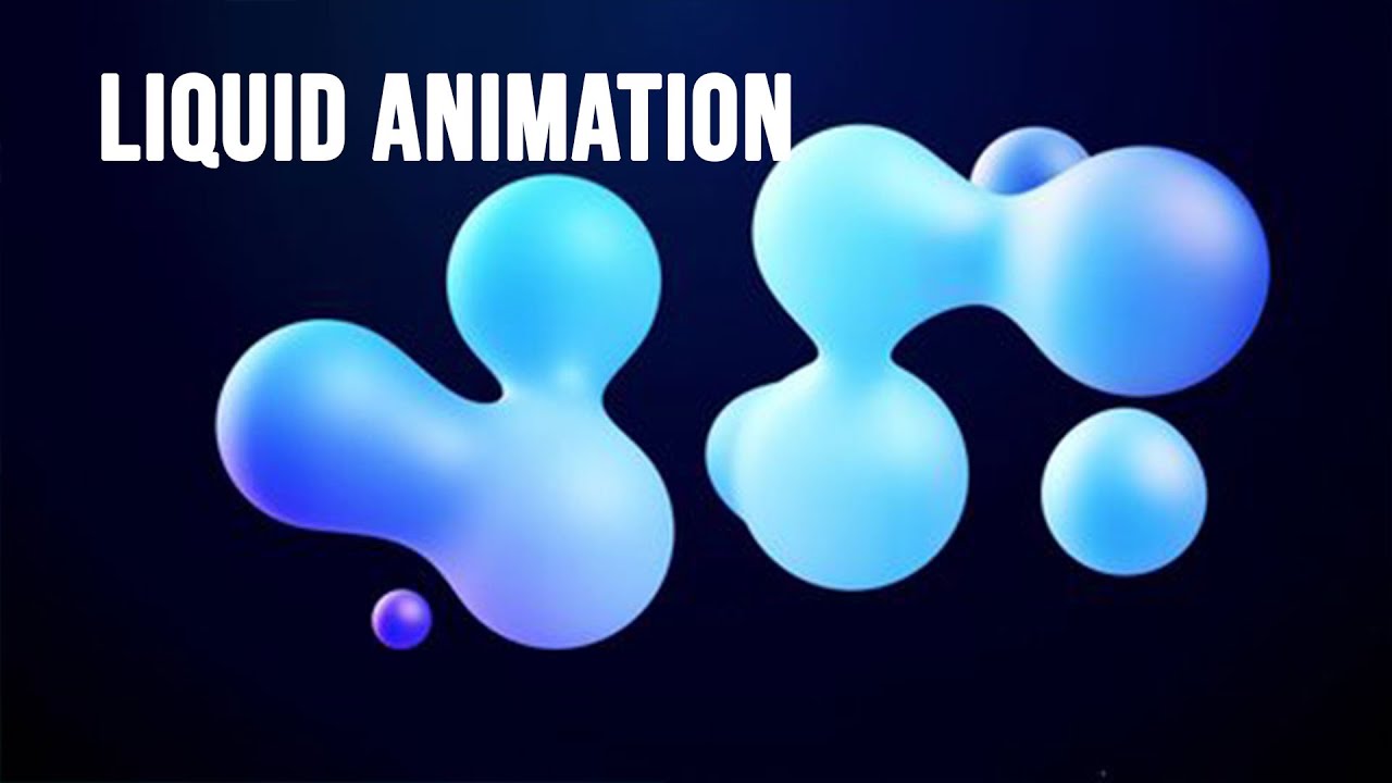 How to create liquid animation in after effects. #After effect School ...